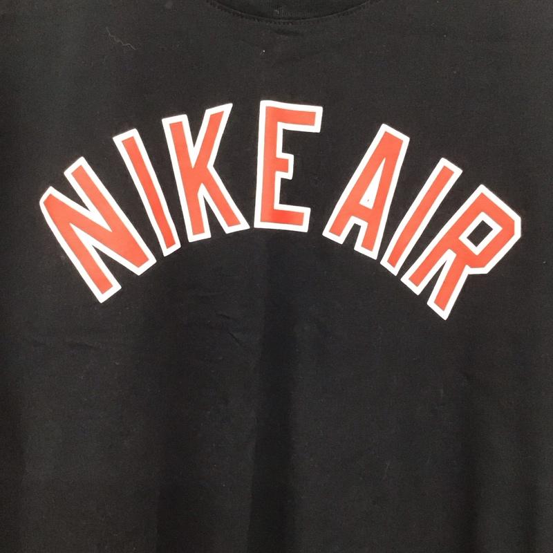 ナイキ NIKE カットソー 長袖 ck9660-010 長袖カットソー プリントTシャツ XXL プリント 黒 / ブラック /  メンズ USED 古着 中古 10134000