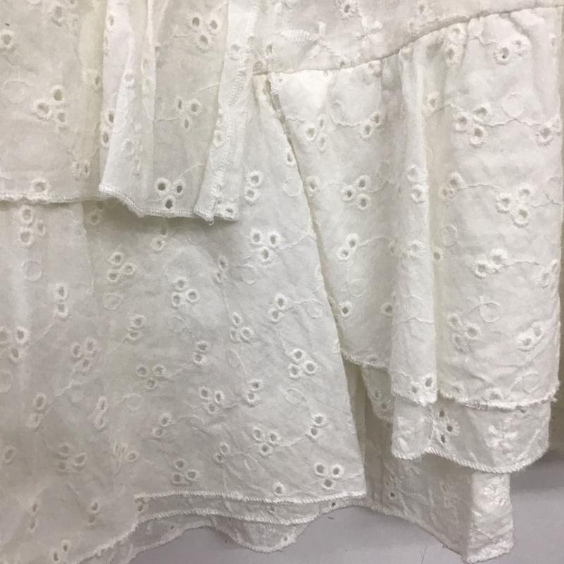 ザラ ZARA タンクトップ タンクトップ ノースリーブ M 無地 白 / ホワイト /  レディース USED 古着 中古 10136870