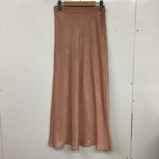 ローリーズファーム LOWRYS FARM スカート ロングスカート FREE  桃 / ピンク /  レディース USED 古着 中古 10140291
