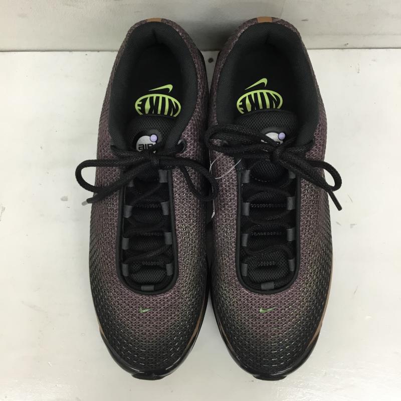 ナイキ NIKE スニーカー スニーカー IB8065-045 AIR MAX DN OFF NOIR/LT LEMON TWIST-LT BRITISH TAN 28.0cm ロゴ、文字 黒 / ブラック / X 紫 / パープル / X 緑 / グリーン /  メンズ USED 古着 中古 10141694
