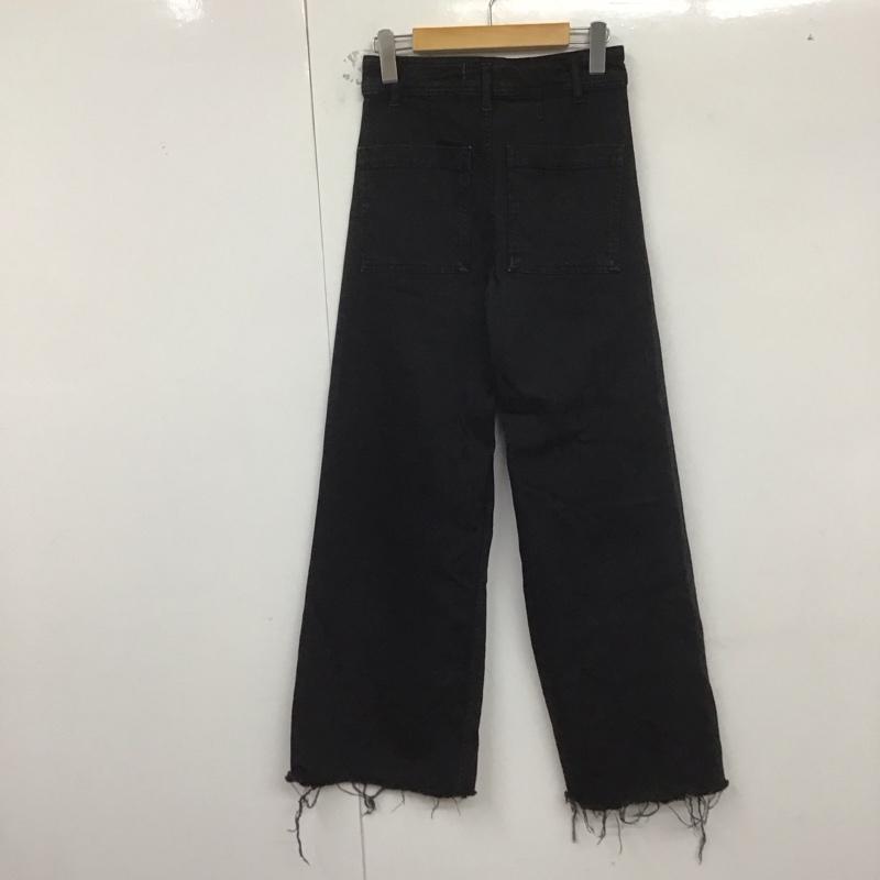 ザラ ZARA パンツ デニム、ジーンズ デニムパンツ スリムパンツ カジュアルパンツ ストレッチパンツ 38 無地 黒 / ブラック /  レディース USED 古着 中古 10128954