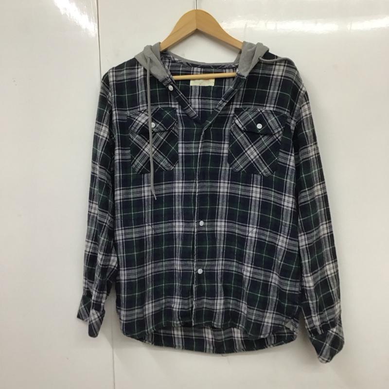 ビームス ハート BEAMS HEART カットソー 長袖 長袖シャツパーカー チェックシャツ 長袖カットソー S チェック マルチカラー / マルチカラー /  メンズ USED 古着 中古 10117651