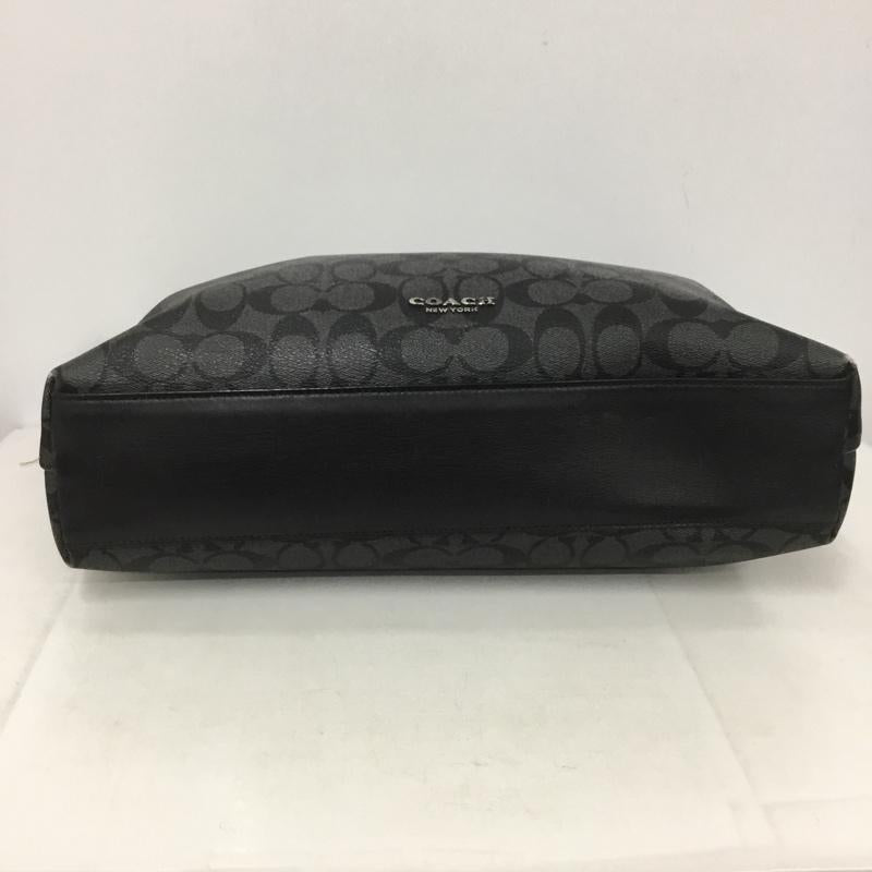 コーチ COACH ショルダーバッグ ショルダーバッグ F78722 シグネチャー ロゴ、文字 黒 / ブラック /  メンズ USED 古着 中古 10133826