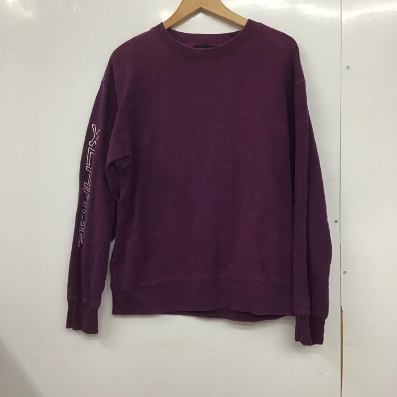 エクストララージ XLARGE トレーナー 長袖 長袖 S 無地 紫 / パープル /  メンズ USED 古着 中古 10145697