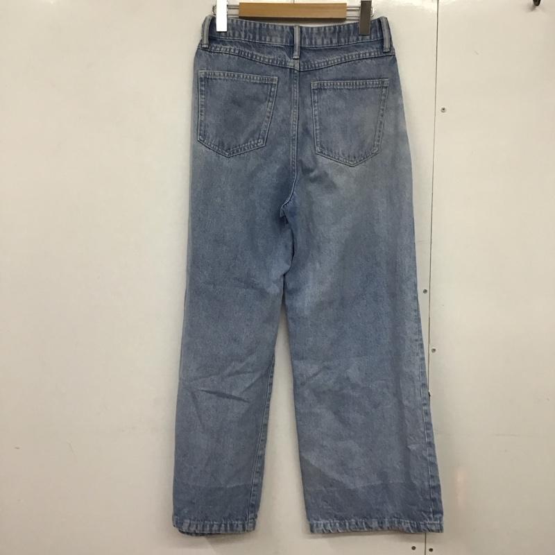 アメリカンホリック AMERICAN HOLIC パンツ デニム、ジーンズ M 無地 水色 / ライトブルー /  レディース USED 古着 中古 10142919