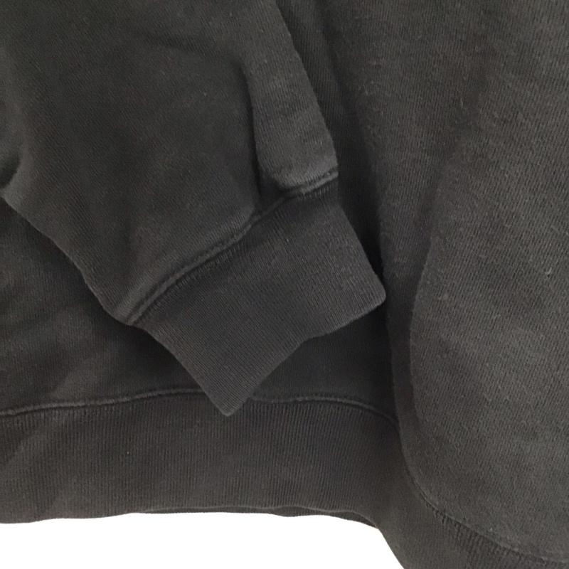 ギャップ GAP トレーナー 長袖 長袖トレーナー スウェット クルーネック プルオーバー M 無地 黒 / ブラック /  レディース USED 古着 中古 10143775