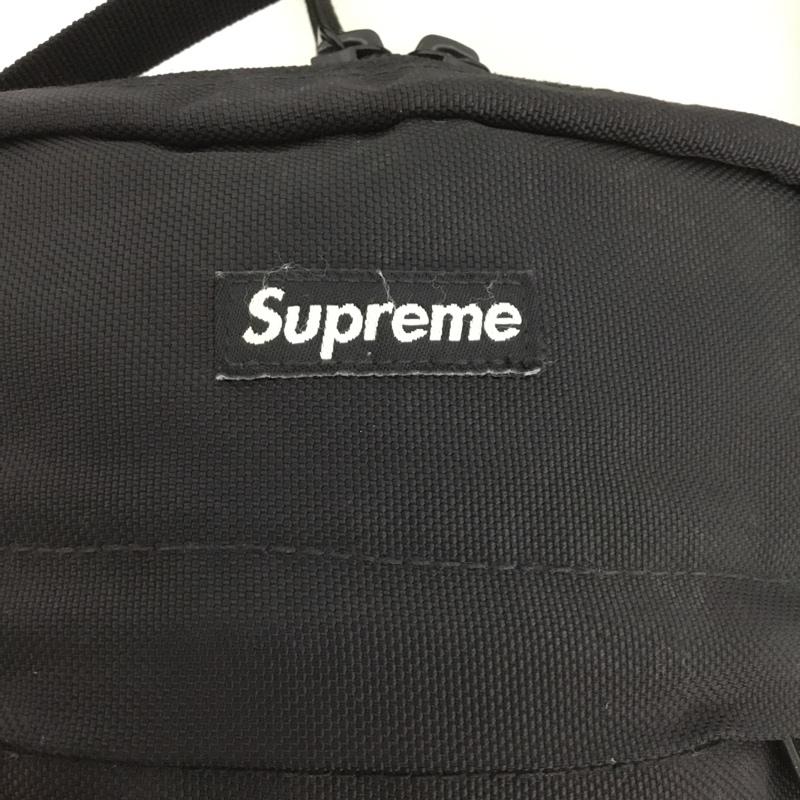 シュプリーム Supreme ショルダーバッグ ショルダーバッグ 18SS Shoulder Bag ロゴ、文字 黒 / ブラック /  メンズ USED 古着 中古 10145846