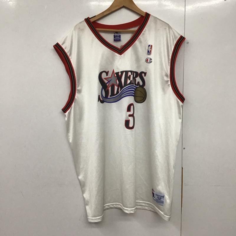 チャンピオン Champion タンクトップ タンクトップ タンクトップ ノースリーブカットソー クルーネック ユニフォーム XXL ロゴ、文字 白 / ホワイト /  メンズ USED 古着 中古 10144190