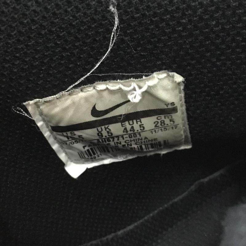 ナイキ NIKE スニーカー スニーカー AH6771-001 AIR FORCE 1 FOAMPOSITE CUP 28.5cm 28.5cm ロゴ、文字 黒 / ブラック /  メンズ USED 古着 中古 10149662