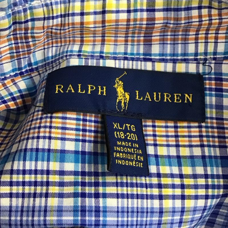 ラルフローレン RALPHLAUREN シャツ、ブラウス 長袖 長袖シャツ カラーシャツ 長袖カットソー チェックシャツ XL チェック マルチカラー / マルチカラー /  メンズ USED 古着 中古 10114641