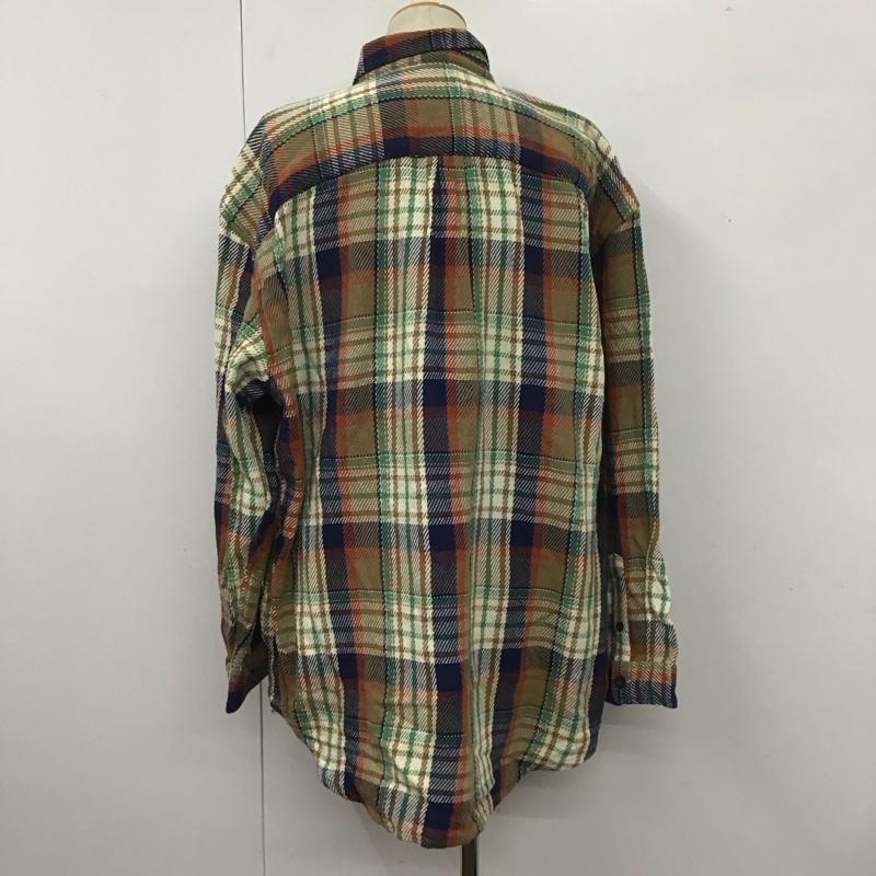 ギャップ GAP シャツ、ブラウス 長袖 長袖 XL チェック マルチカラー / マルチカラー /  メンズ USED 古着 中古 10106362