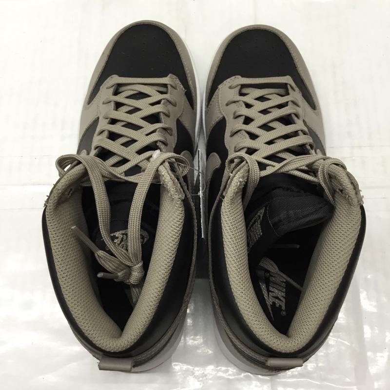 ナイキ NIKE スニーカー スニーカー DD1869 002 WMNS DUNK HIGH 27.5cm 箱有 27.5cm ロゴ、文字 黒 / ブラック / X 灰 / グレー /  メンズ USED 古着 中古 10111980