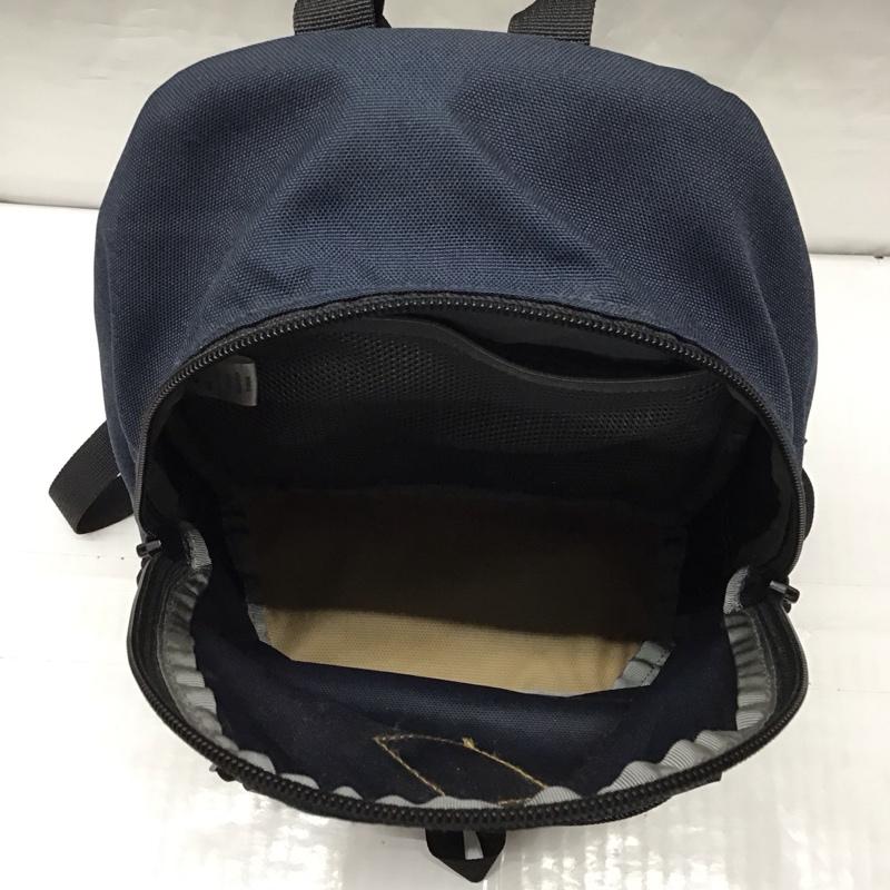 ザノースフェイス THE NORTH FACE バッグ バッグ NMJ71752 バークレーミニ リュック デイパックバッグパック キッズ ロゴ、文字 紺 / ネイビー / X ベージュ / ベージュ /  ボーイズ USED 古着 中古 10117909