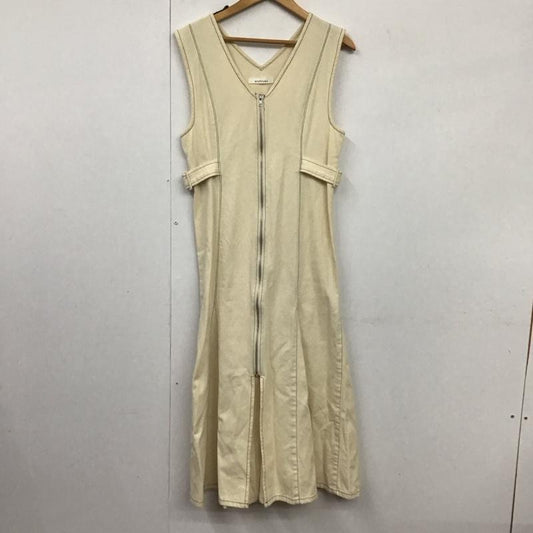 アルシーヴ archives ワンピース ロングスカート M 無地 アイボリー / アイボリー /  レディース USED 古着 中古 10131532