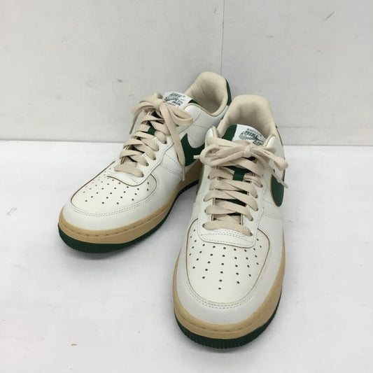 ナイキ NIKE スニーカー スニーカー DZ4764-133 Women s Air Force 1 Low Green and Muslin 26.5cm ロゴ、文字 白 / ホワイト / X ベージュ / ベージュ / X 緑 / グリーン /  メンズ USED 古着 中古 10138523