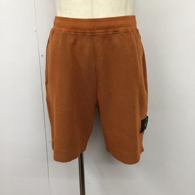 ストーンアイランド STONE ISLAND パンツ ショートパンツ ショートパンツ ハーフパンツ カジュアルパンツ M ストライプ 橙 / オレンジ /  メンズ USED 古着 中古 10116624