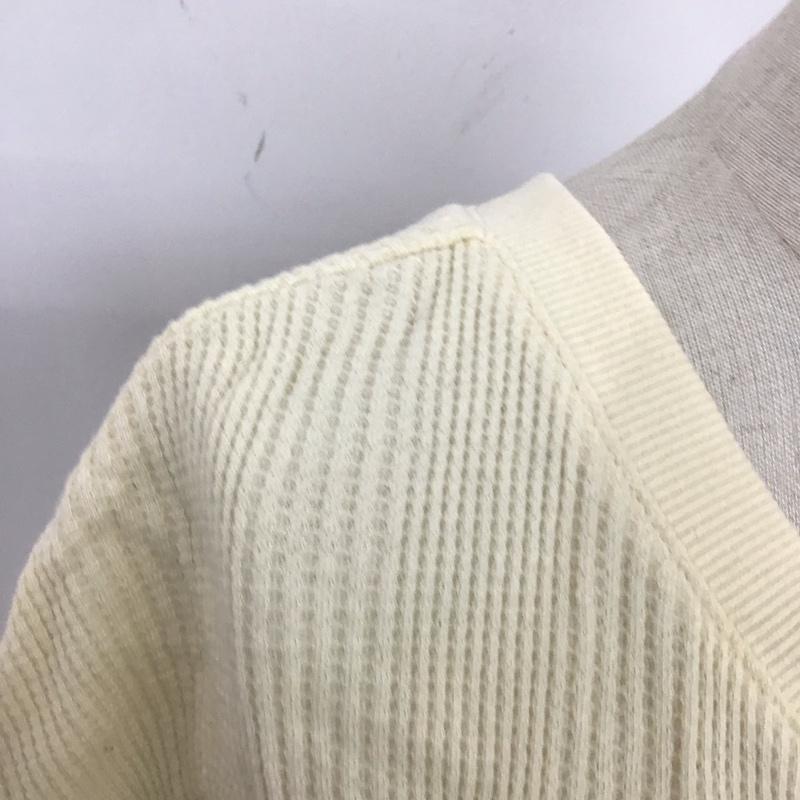 サマンサモスモス Samansa Mos2 チュニック 半袖 1208811 ヘンリーネックチュニック ノースリーブ ワッフル サーマル FREE 無地 アイボリー / アイボリー /  レディース USED 古着 中古 10123112