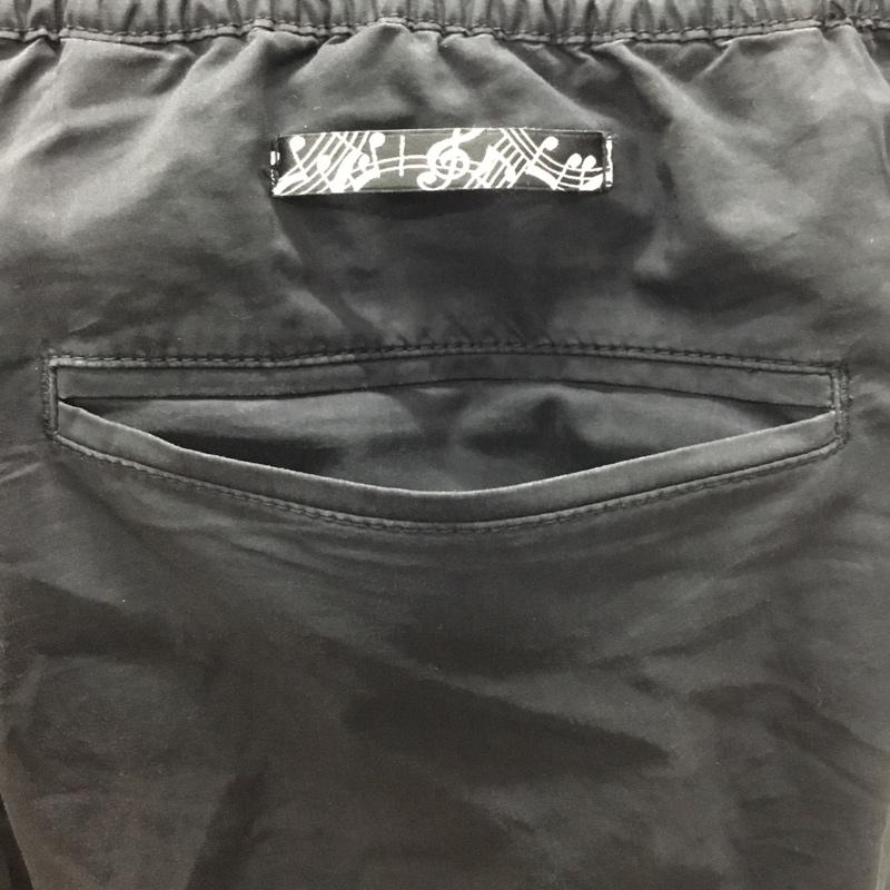 ナンバーナイン NUMBER (N)INE パンツ ワークパンツ、ペインターパンツ ナイロンパンツ ワイドパンツ カジュアルパンツ 5 無地 黒 / ブラック /  メンズ USED 古着 中古 10111295