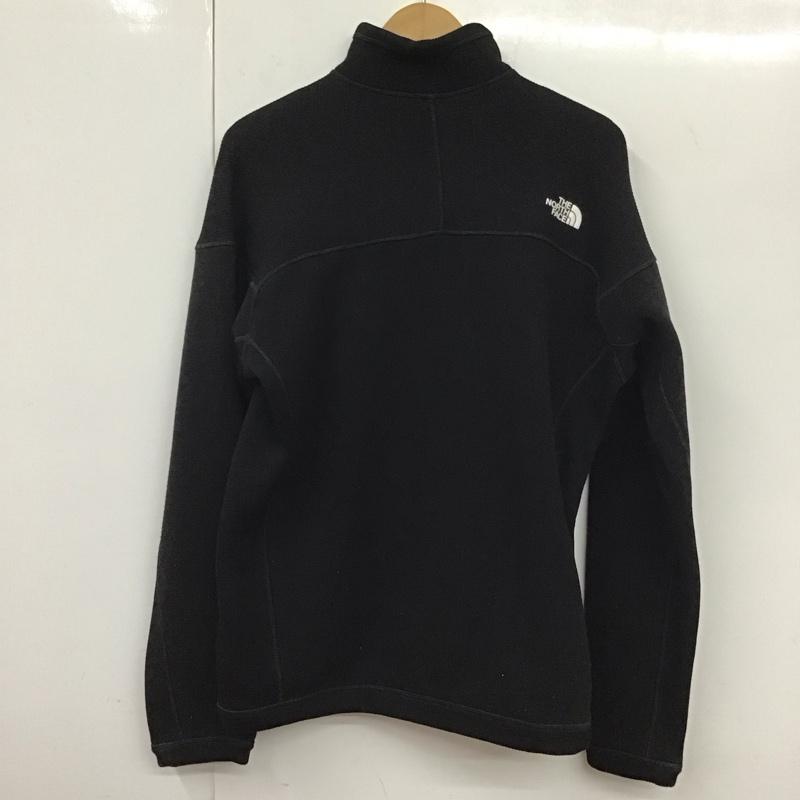 ザノースフェイス THE NORTH FACE ジャケット、上着 ジャケット、ブレザー NT61808 マウンテンテックセーター ジップアップジャケット XL ロゴ、文字 黒 / ブラック /  メンズ USED 古着 中古 10131965
