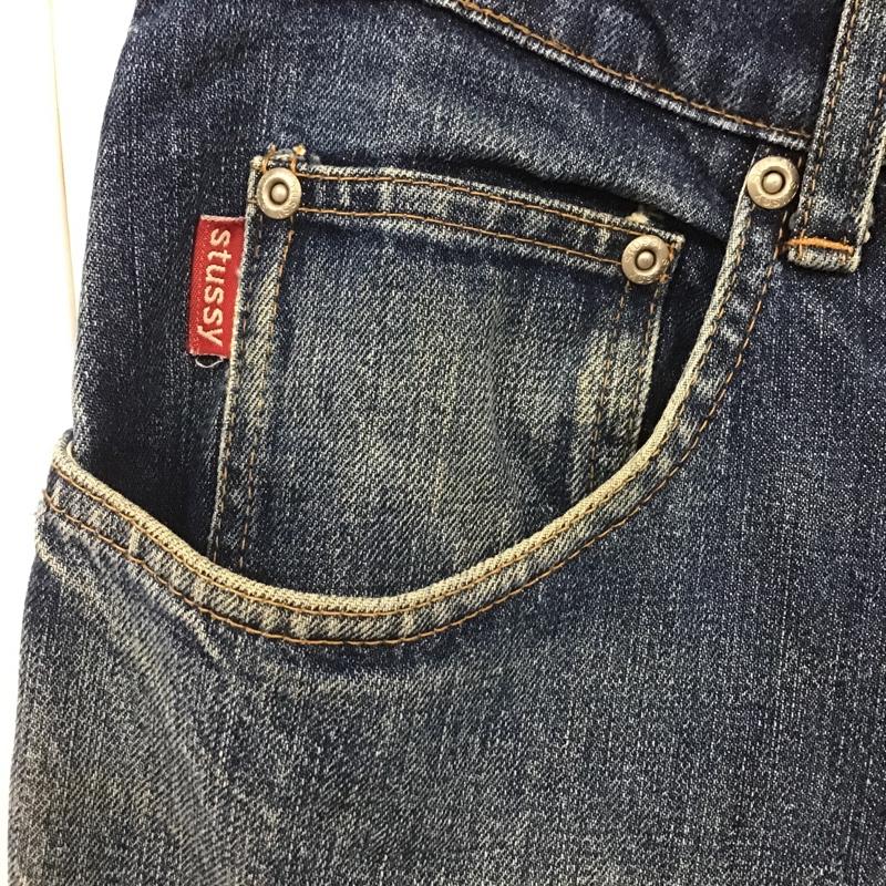 ステューシー STUSSY パンツ デニム、ジーンズ 00s アメリカ製 32インチ 無地 インディゴ / インディゴ /  メンズ USED 古着 中古 10105642