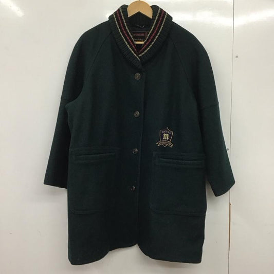 マッコイスポーツウェア McCOY Sports Wear ジャケット、上着 ジャケット、ブレザー アウター スタジャン 古着 前ボタン L ロゴ、文字 緑 / グリーン /  メンズ USED 古着 中古 10138723