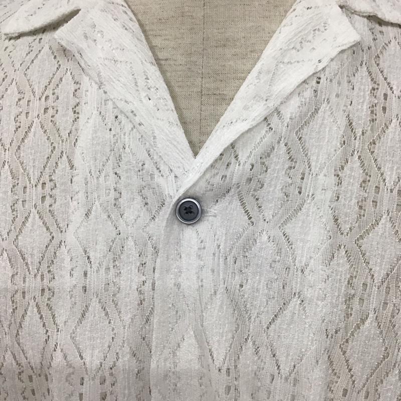 アンリラクシング unrelaxing シャツ、ブラウス 半袖 FREE 無地 白 / ホワイト /  メンズ USED 古着 中古 10128339