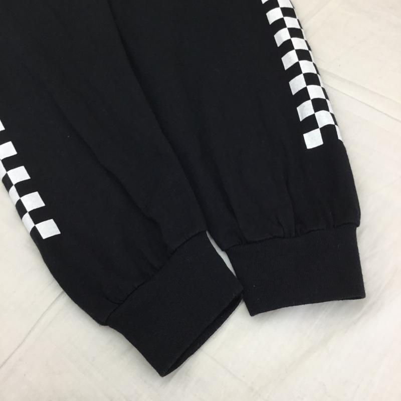 バンズ VANS Tシャツ 長袖 VANS M PHOTO PRINT L TEE M プリント 黒 / ブラック /  メンズ USED 古着 中古 10127548