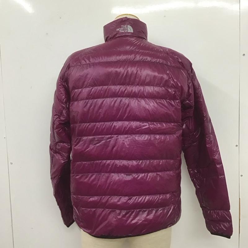 ザノースフェイス THE NORTH FACE ジャケット、上着 ジャンパー、ブルゾン nd18174 LightHeatJKT アウター ジップアップジャンパー ダウンジャケット M ロゴ、文字 紫 / パープル /  メンズ USED 古着 中古 10106726