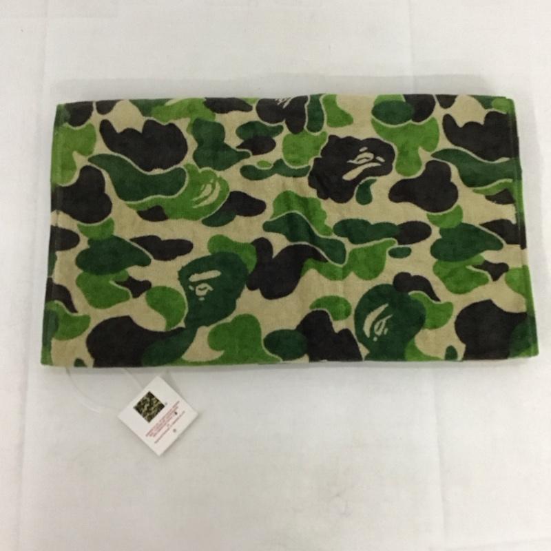 アベイシングエイプ A BATHING APE ファッション小物 ファッション小物 フェイスタオル マフラータオル 総柄 マルチカラー / マルチカラー /  メンズ USED 古着 中古 10141147