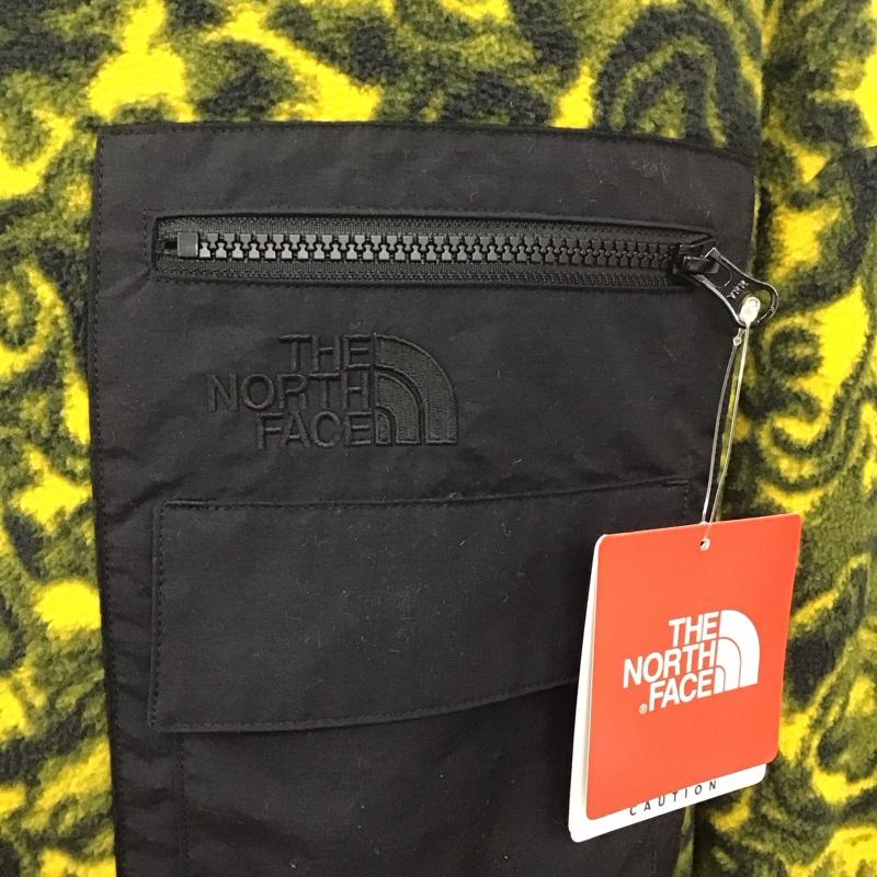 ザノースフェイス THE NORTH FACE ジャケット、上着 ジャケット、ブレザー nl71962 94RAGEClassicFleecePulloverJKT フリースジャケット プルオーバー L 総柄 黒 / ブラック / X 黄 / イエロー /  メンズ USED 古着 中古 10108681