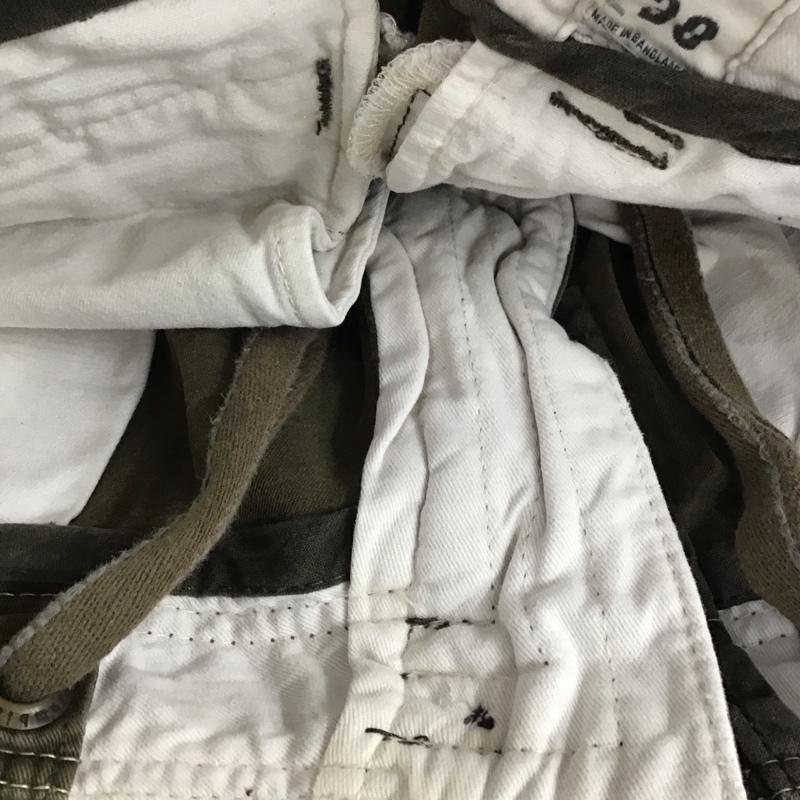 アバクロンビーアンドフィッチ ABERCROMBIE&FITCH パンツ ワークパンツ、ペインターパンツ ワークパンツ カーゴパンツ ワイドパンツ 28インチ 無地 カーキ / カーキ /  メンズ USED 古着 中古 10146998