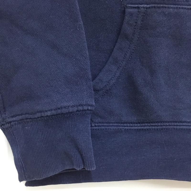 ポロラルフローレン POLO RALPH LAUREN パーカー 長袖 長袖パーカー フード付きパーカー プリントスウェット プルオーバートレーナー 3 プリント 紺 / ネイビー /  ボーイズ USED 古着 中古 10116536
