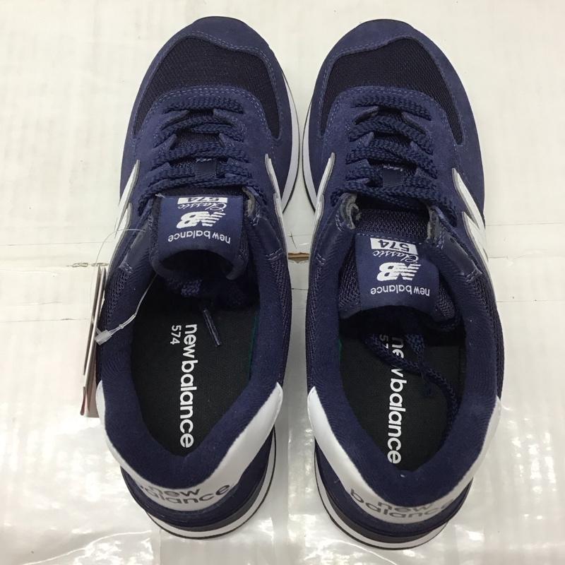 ニューバランス New Balance スニーカー スニーカー ML574EN2 タグ付き 27.5cm 27.5cm ロゴ、文字 紺 / ネイビー / X 白 / ホワイト /  メンズ USED 古着 中古 10121609