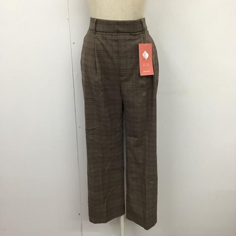 グローバルワーク GLOBAL WORK パンツ スラックス GW522510AD スラックスパンツ チェックパンツ ワイドパンツ S チェック マルチカラー / マルチカラー /  レディース USED 古着 中古 10120400