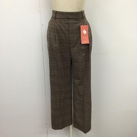 グローバルワーク GLOBAL WORK パンツ スラックス GW522510AD スラックスパンツ チェックパンツ ワイドパンツ S チェック マルチカラー / マルチカラー /  レディース USED 古着 中古 10120400