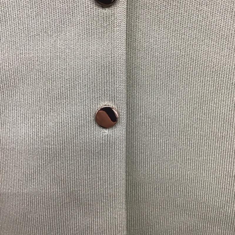 ザラ ZARA ジャケット、上着 ジャケット、ブレザー 4192 003 511 ノーカラー カーディガン M 無地 薄緑 / ライトグリーン /  レディース USED 古着 中古 10139583