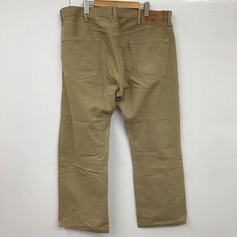 リーバイス Levi s パンツ チノパン WPL423 501 W40 L32 ボタンフライ 40インチ 無地 ベージュ / ベージュ /  メンズ USED 古着 中古 10112928