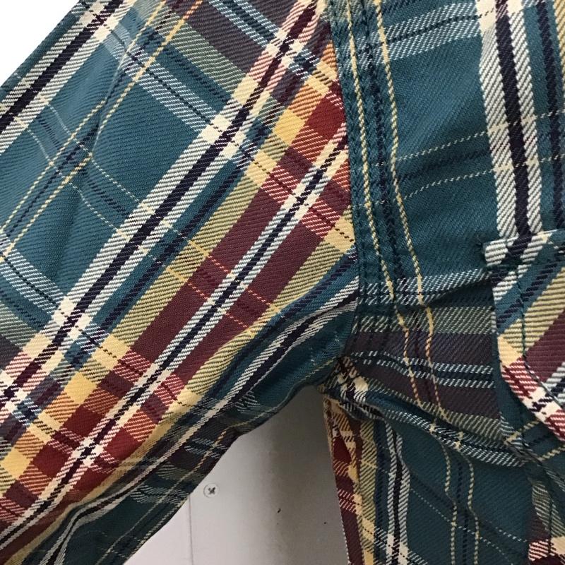 エディーバウアー Eddie Bauer シャツ、ブラウス 長袖 長袖シャツ カラーシャツ ポケットシャツ 長袖カットソー チェックシャツ S チェック マルチカラー / マルチカラー /  メンズ USED 古着 中古 10112786