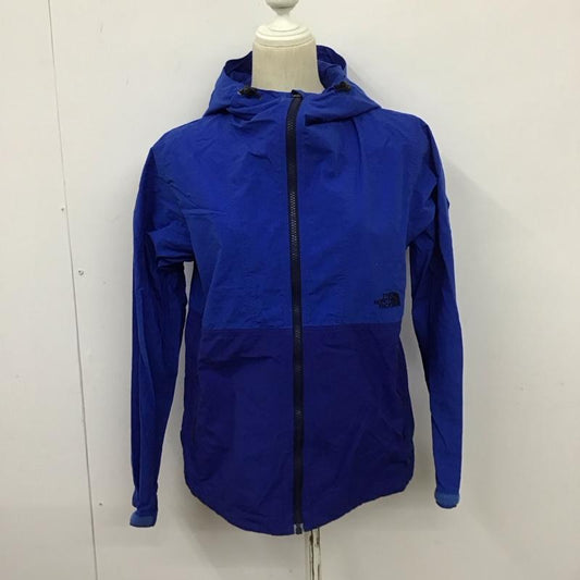 ザノースフェイス THE NORTH FACE ジャケット、上着 ジャンパー、ブルゾン NPW21430 アウトドア ナイロン コンパクト ジャケット L ロゴ、文字 青 / ブルー /  レディース USED 古着 中古 10128358