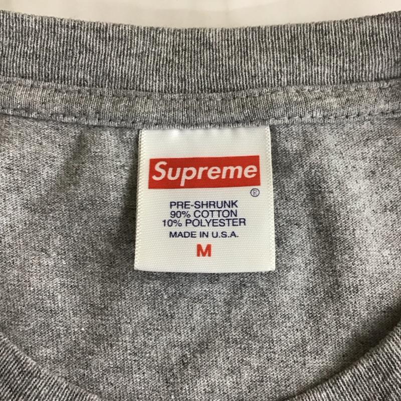 シュプリーム Supreme Tシャツ 半袖 19SS Riders Tee M プリント 灰 / グレー /  メンズ USED 古着 中古 10119820