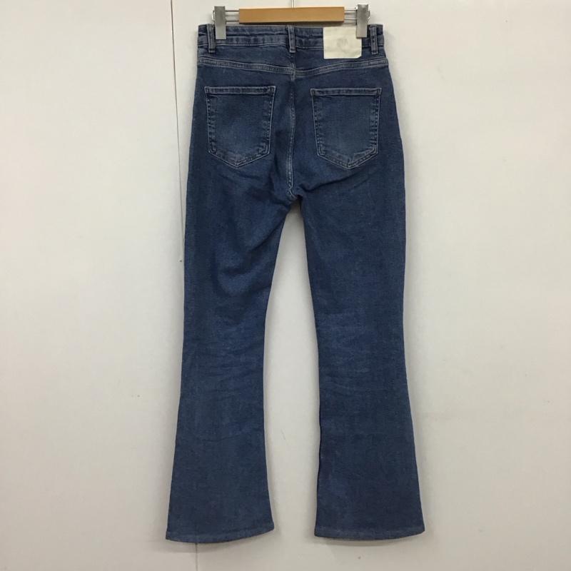 ザラ ZARA パンツ デニム、ジーンズ 36 無地 水色 / ライトブルー /  レディース USED 古着 中古 10131192
