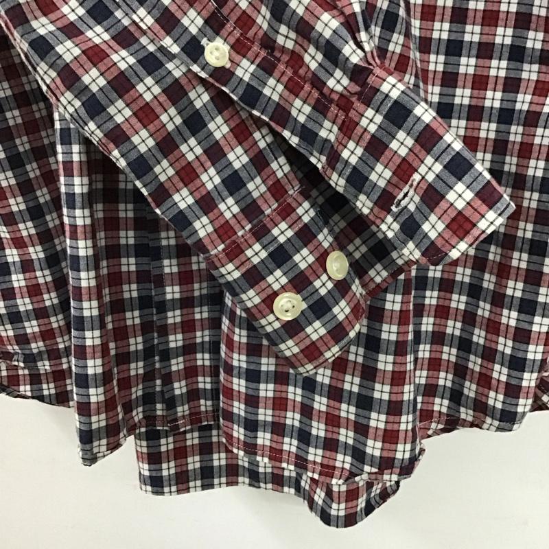 ラコステ LACOSTE シャツ、ブラウス 長袖 長袖シャツ チェックシャツ カラーシャツ ボタンダウンシャツ チェック マルチカラー / マルチカラー /  メンズ USED 古着 中古 10136191