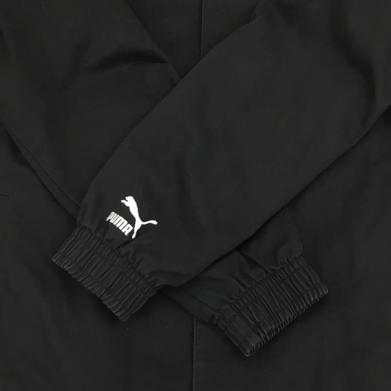 プーマ PUMA ジャケット、上着 ジャケット、ブレザー コーチジャケット　537550-01 L ロゴ、文字 黒 / ブラック /  メンズ USED 古着 中古 10136065