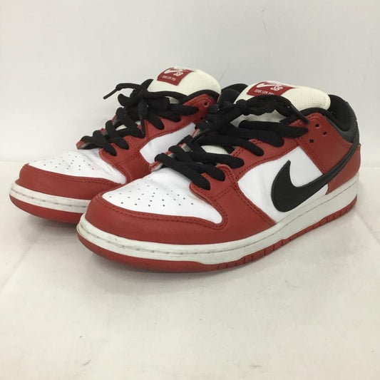 ナイキ NIKE スニーカー スニーカー BQ6817-600 SB DUNK LOW PRO 27cm 箱有 27.0cm ロゴ、文字 白 / ホワイト / X 黒 / ブラック / X 赤 / レッド /  メンズ USED 古着 中古 10132963