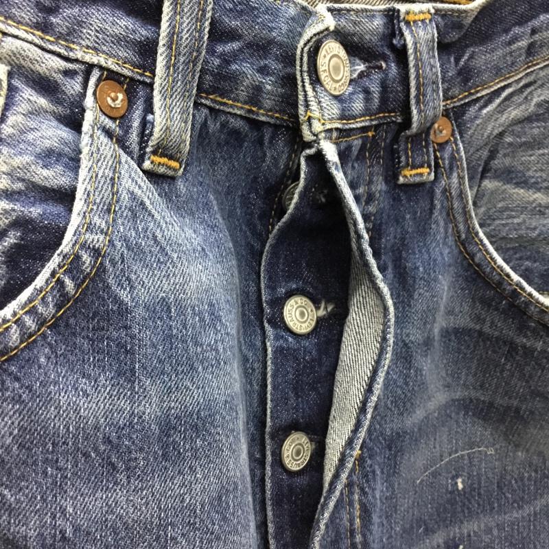 リーバイス・ビンテージ・クロージング LEVI S VINTAGE CLOTHING パンツ デニム、ジーンズ デニムパンツ ストレートパンツ ワイドパンツ カジュアルパンツ 34 無地 インディゴ / インディゴ /  メンズ USED 古着 中古 10116120