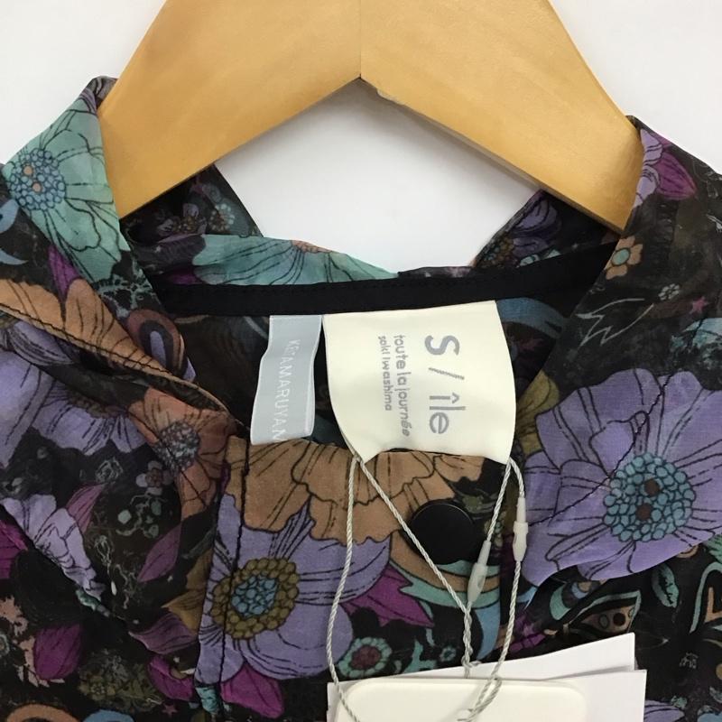 シール S/île ジャケット、上着 ジャンパー、ブルゾン si24v0173 KEITAMARUYAMA 花柄 フルール ブルゾン 総柄 マルチカラー / マルチカラー /  レディース USED 古着 中古 10151265