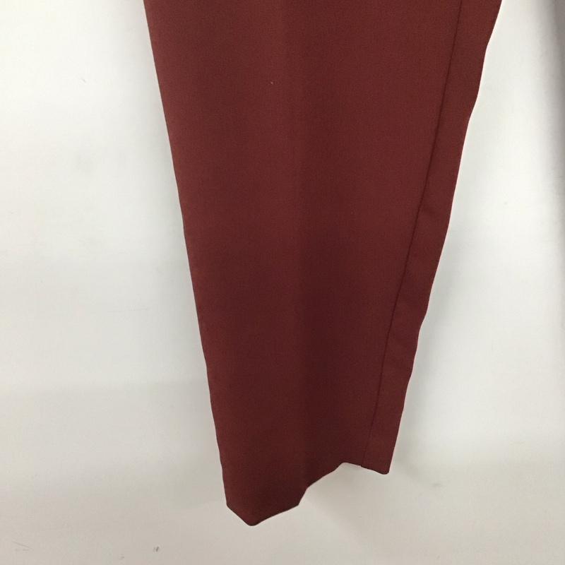 ザラ ZARA パンツ スラックス S 無地 えんじ / ワインレッド /  レディース USED 古着 中古 10144009