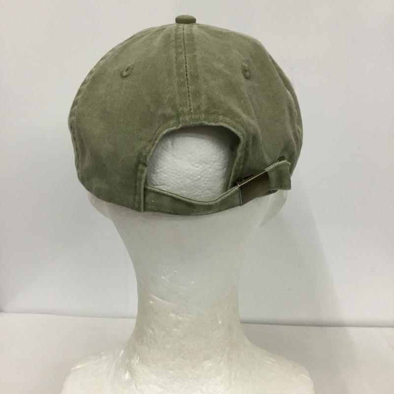 古着 USED 帽子 キャップ PORT&COMPANY DOG EMBROIDERY COTTON DAD CAP ビーグル 刺繍 カーキ / カーキ /  メンズ USED 古着 中古 10129096