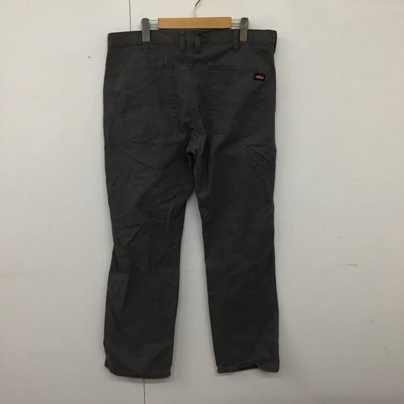 ディッキーズ Dickies パンツ ワークパンツ、ペインターパンツ ワークパンツ ワイドパンツ カジュアルパンツ 36 無地 灰 / グレー /  メンズ USED 古着 中古 10140975
