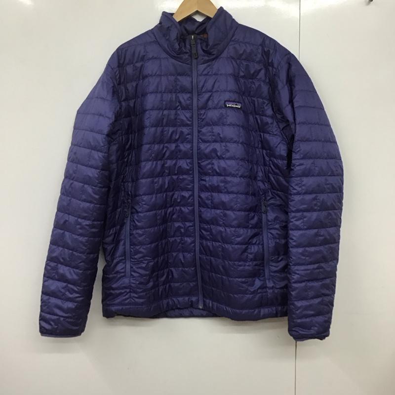 パタゴニア patagonia ジャケット、上着 ジャンパー、ブルゾン 84212sp25 ナノパフジャケット XL 無地 青 / ブルー /  メンズ USED 古着 中古 10143289